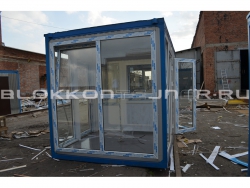Блок-контейнер 4м, проходная, г.Ставрополь в Баксане
