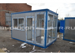 Блок-контейнер 4м, проходная, г.Ставрополь в Баксане