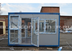 Блок-контейнер 4м, проходная, г.Ставрополь в Баксане
