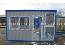 Блок-контейнер 4м, проходная, г.Ставрополь в Баксане